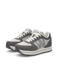 Woden SNEAKERS RONJA PLATEAU - Trainers - dark grey multi