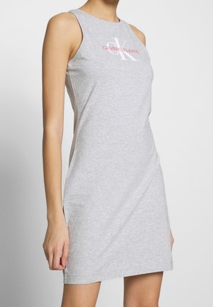 Jerseykjole - mottled light grey
