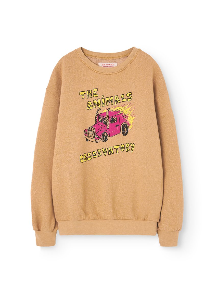 THE ANIMALS OBSERVATORY Sweater oker mêleerd