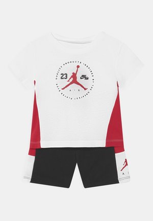 COURT BLOCKED SET UNISEX - T-shirt con stampa - black