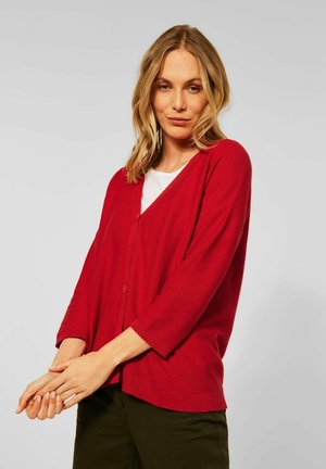 Cardigan - rot