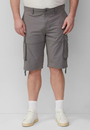 IM RELAXED FIT MIT RIPSTOP-STRUKTUR - Shorts - steingrau