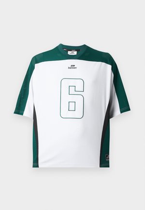 Bareen, Tričko s potlačou - white/deep green