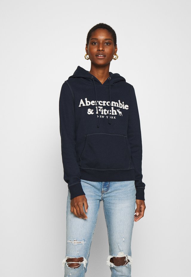 HERITAGE LOGO POPOVER - Kapuzenpullover - navy