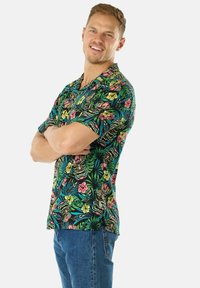 Blount & Pool HONOLULU - Overhemd - toteme palm black