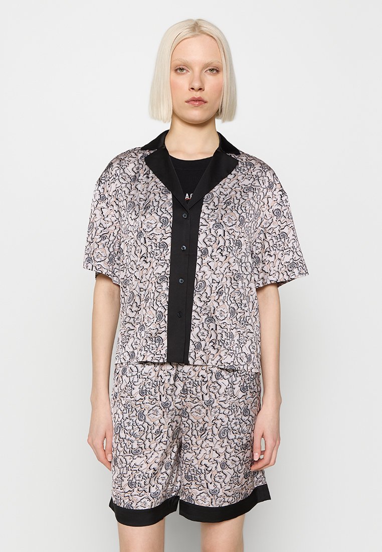 Karl Lagerfeld Overhemdblouse crème Karl Lagerfeld Overhemdblouse crème