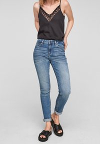 s.Oliver Jeans slim fit - dark-blue denim