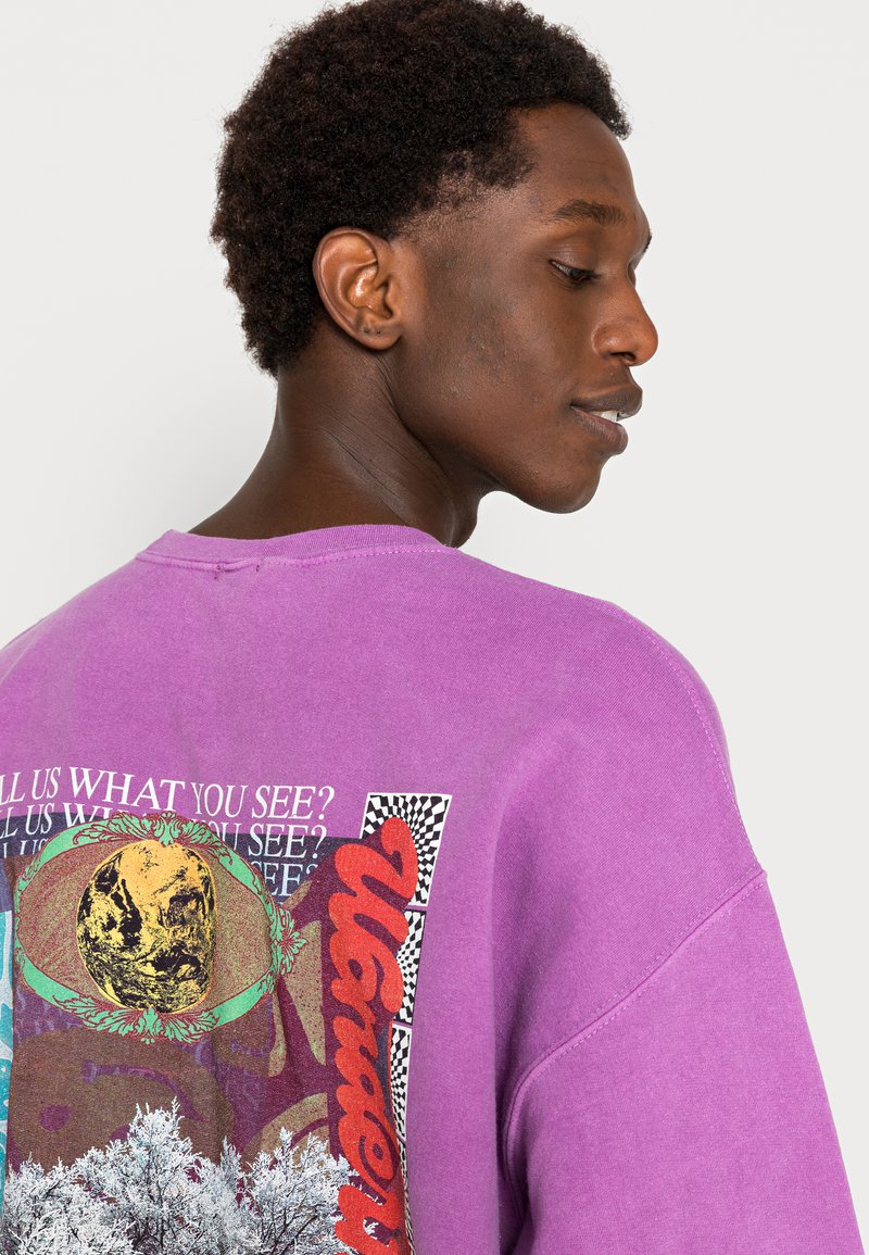 BDG Urban Outfitters SCAPE UNISEX - Zip-up sweatshirt - magenta/purple -  Zalando.de
