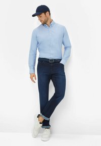 BRAX STYLE COOPER - Slim fit jeans - dark blue used
