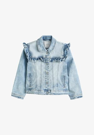 FRILL - REGULAR FIT - Jachetă din denim - mid blue