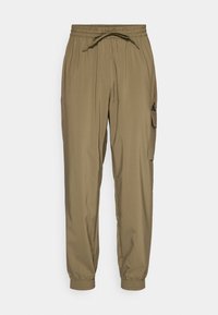 ESSENTIALS SMALL CARGO - Pantaloni - olive strata/black