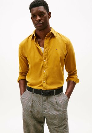 REGULAR FIT FLAG EMBROIDERY  - Overhemd - countryside yellow cord