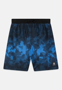 Brunotti - COAST BOYS SWIM UNISEX - Badeshorts - wavy blue Miniaturebillede 1