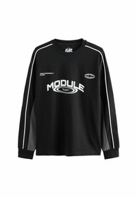 Next REGULAR FIT - EDIT  GRAPHIC HEAVYWEIGHT - Langærmet T-shirt - black
