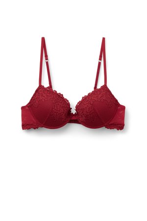 Intimissimi, BELLISSIMA PRETTY FLOWER - Push-up BH - red
