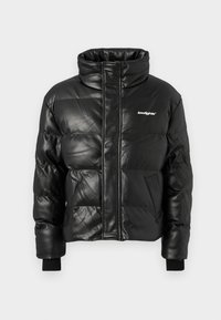 SPEED PUFFER JACKET UNISEX - Imitert skinnjakke - anthrazit