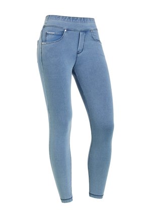 Freddy N.O.W.® YOGA CLASSIC - Skinny-Farkut - denim light blue blue seams
