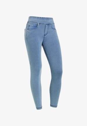 Freddy N.O.W.® YOGA CLASSIC - Skinny-Farkut - denim light blue blue seams