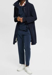 Esprit Collection Parkas - mottled dark blue