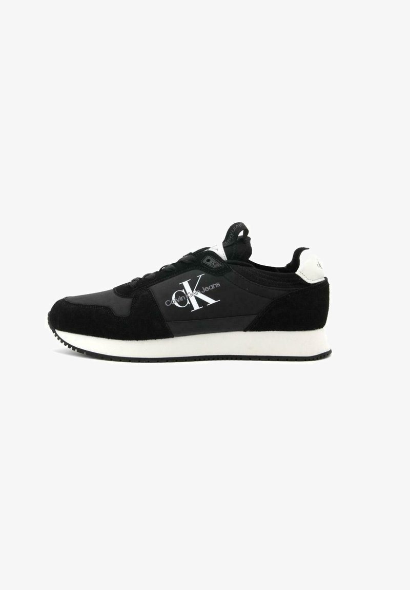 Calvin Klein RUNNER SOCK LACEUP - Zapatillas - nero