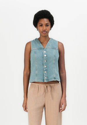 SABETH VEST - Vest - caribbean blue