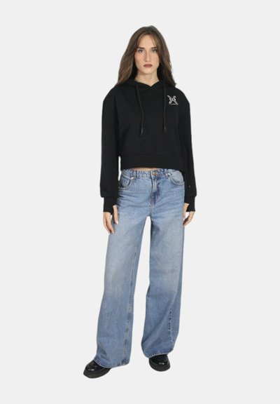 John Richmond Felpa con cappuccio - black