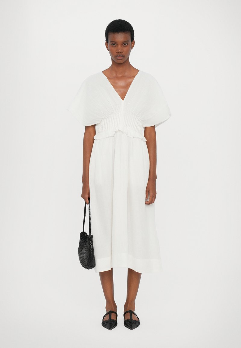solid pleated dress Solid Pleat Dress Twisted Mule Mercantile