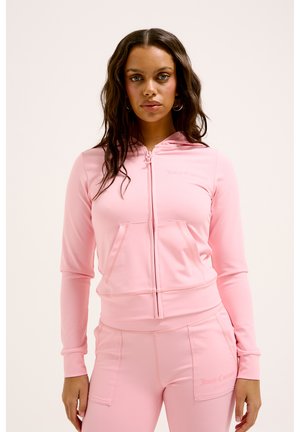 Juicy Couture ACTIVEWEAR ENNIS - Zip-up sweatshirt - juicy pink