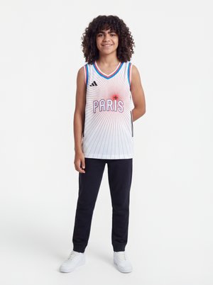 adidas Performance, PARIS BASKETBALL AWAY UNISEX - Haut - white