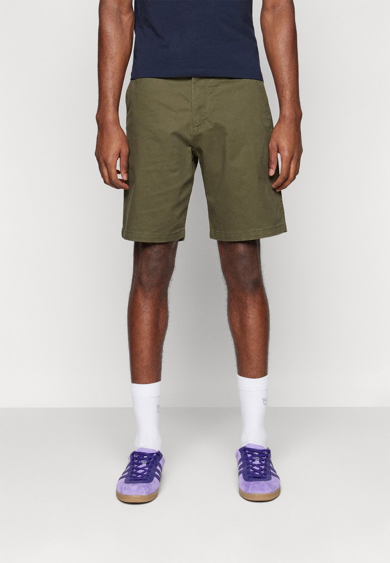 GAP - ESSENTIAL SHORT - Shorts - black moss, Förstora