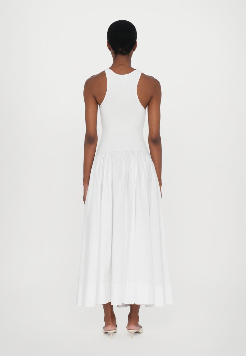 women's yamila eyelet embroidered sleeveless maxi dress Dalayla Sleeveless Eyelet Maxi Dress White main image 0