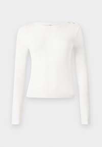 ONLCHECKIE - Pitkähihainen paita - cloud dancer