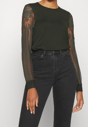 Pullover - dark green