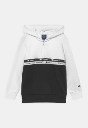 Felpa con cappuccio - white