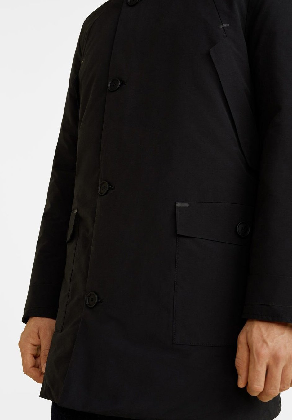 Mango STEPPANORAK AUS BAUMWOLLE Veste d'hiver dunkelgrau Mango STEPPANORAK AUS BAUMWOLLE Veste d'hiver dunkelgrau