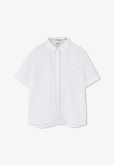 SHORT SLEEVE SHIRT - Blouse - white