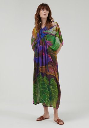 InWear ELITA - Maxikleid - graffiti wall grey/grau-meliert - Zalando.de