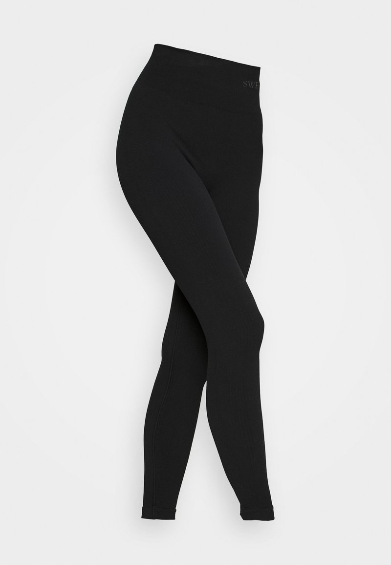 Swedish Stockings TYRA RIB LEGGINGS Leggings black/negru Zalando.ro