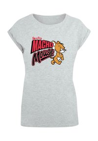 ABSOLUTE CULT TOM AND JERRY-MACHO MOUSE  - T-shirts med print - heather grey
