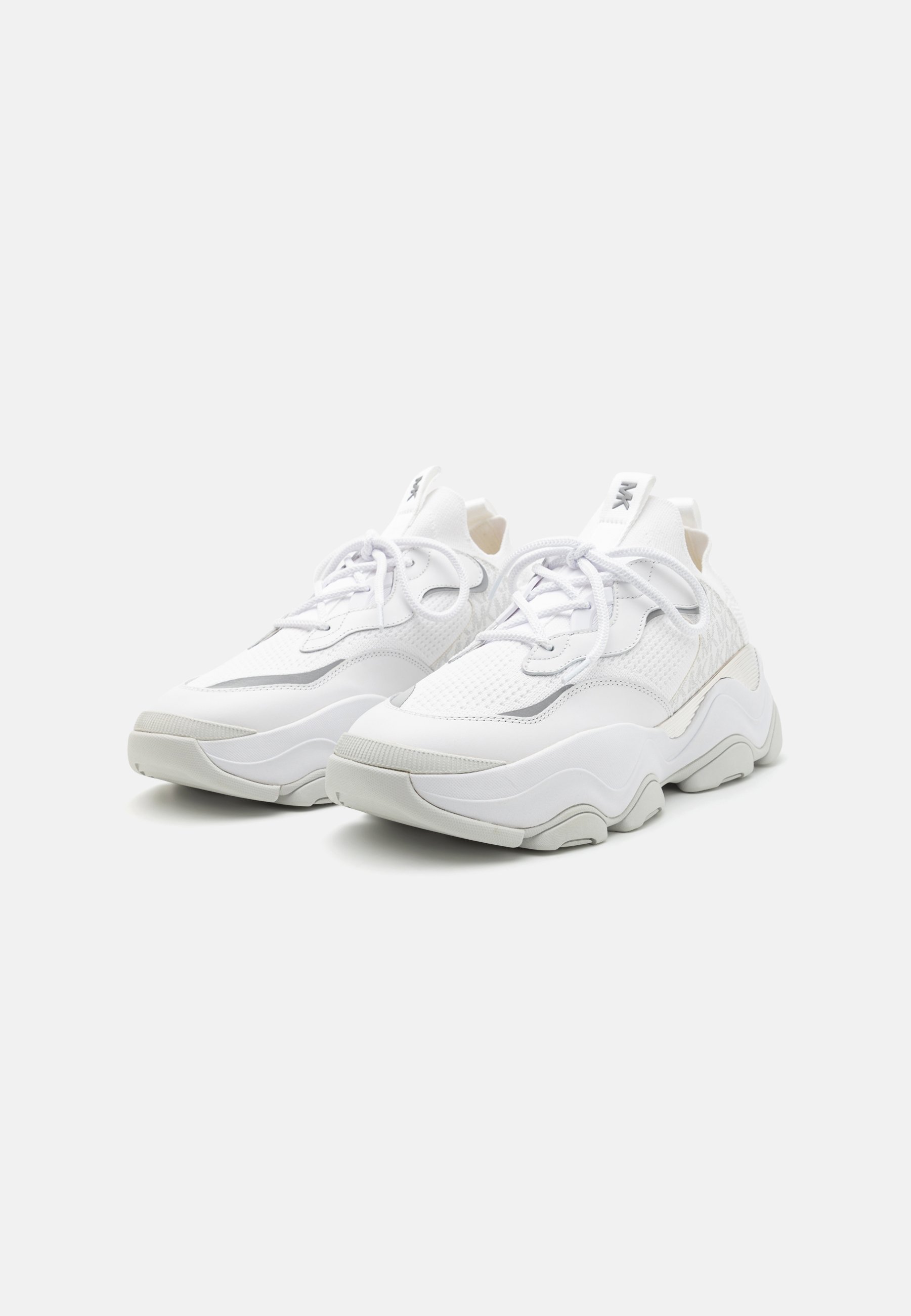 ★Michael Kors★Men's TRAINER Trainers★Bright White Michael Kors - Nick Trainer - Optic White - BLVD Shoes
