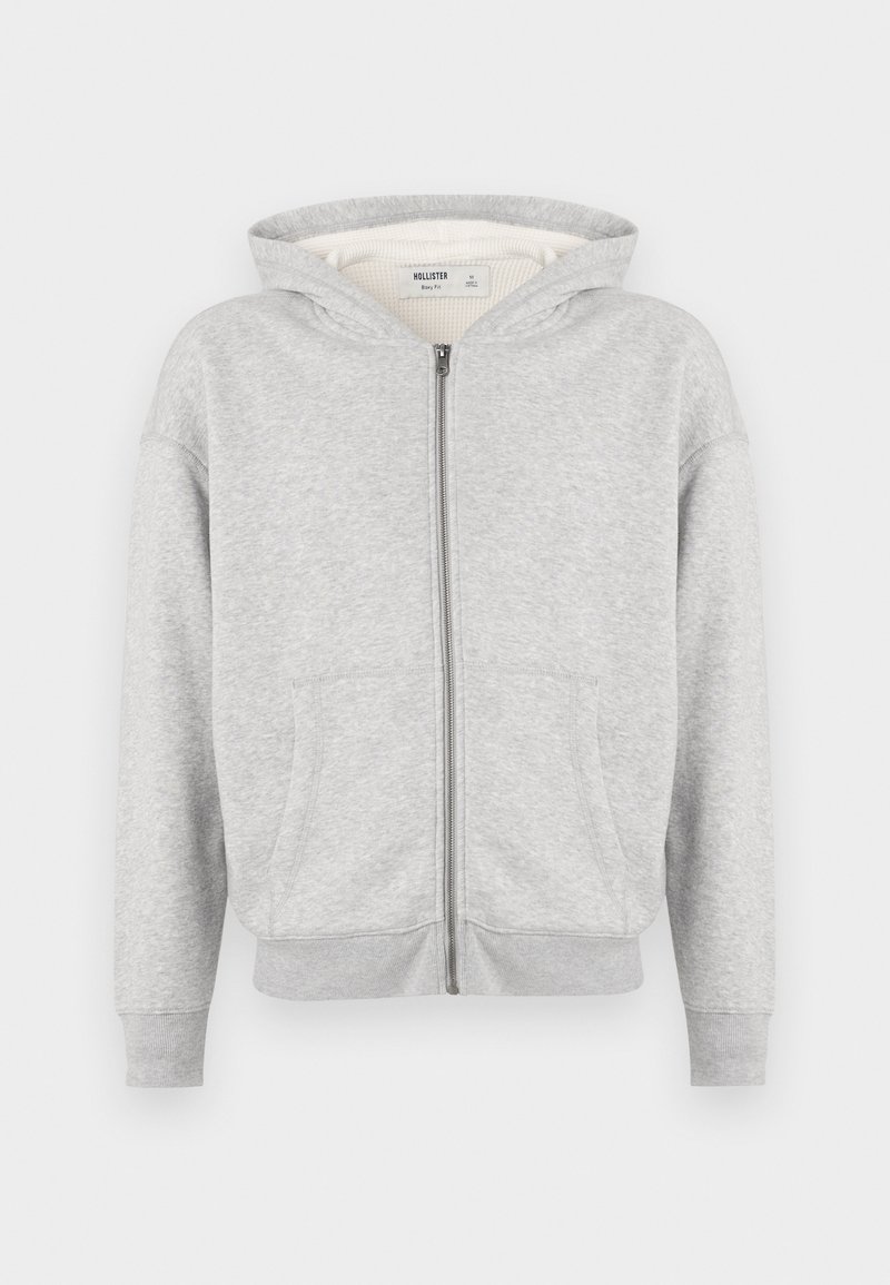 Hollister Co. Sweater met rits grijs