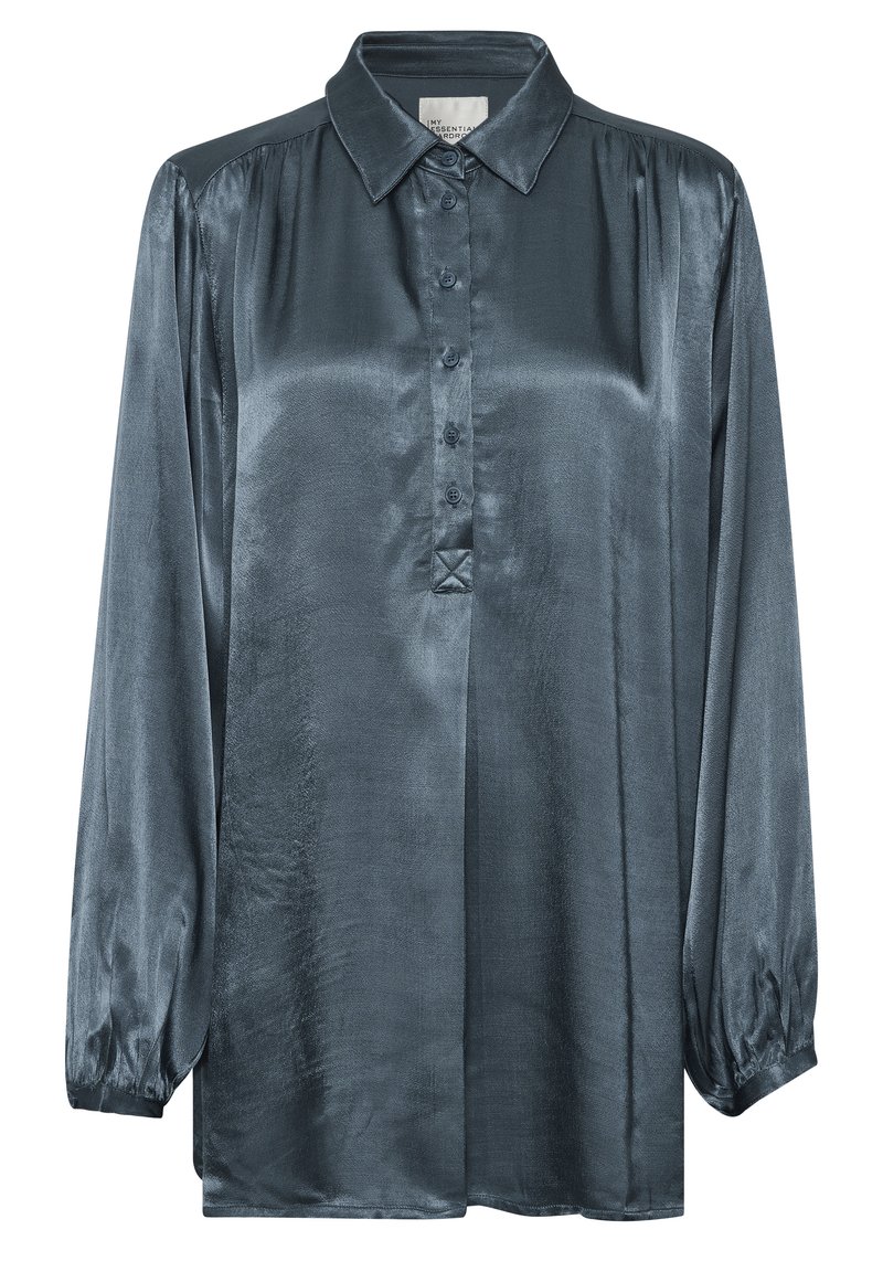 My Essential Wardrobe Blouse blauwgrijs My Essential Wardrobe Blouse blauwgrijs