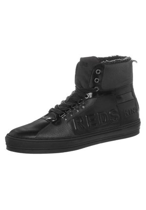 Botines con cordones - black