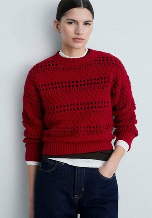 Mango MARINER - Pulover - red