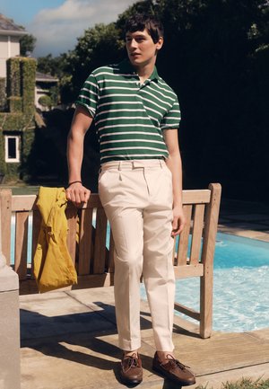 Next, REGULAR FIT - HORIZONTAL STRIPED POLO SHIRT  . - Polo - green