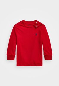 Polo Ralph Lauren COTTON JERSEY LONG SLEEVE T SHIRT - Top s dlouhým rukávem - red
