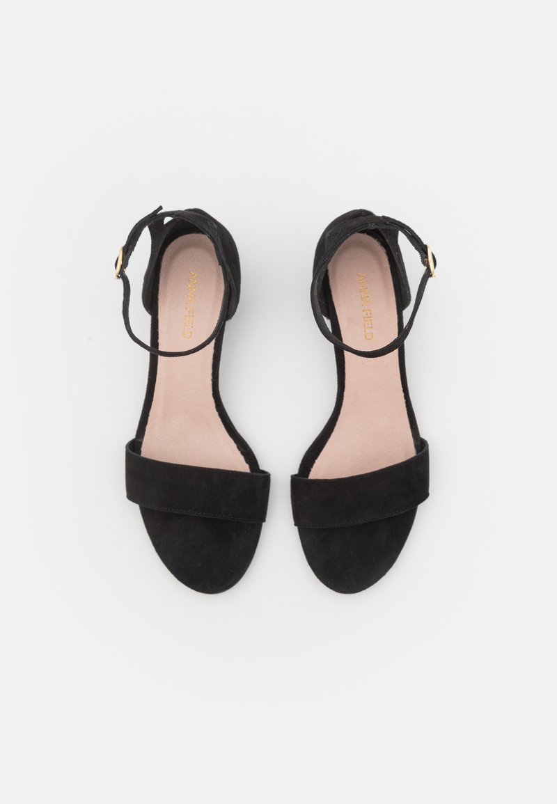 Damen Riemchensandalen | Anna Field LEATHER Riemensandalette black/schwarz - TN92408 Damen Riemchensandalen | Anna Field LEATHER Riemensandalette black/schwarz - TN92408
