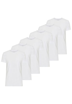 6 PACK - Maglietta intima - bianco
