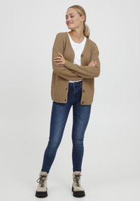 Oxmo OXHelga - Cardigan - kelp