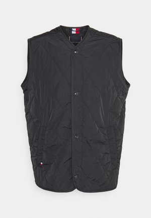 Tommy Hilfiger PACKABLE LINER VEST - Brezrokavnik - black